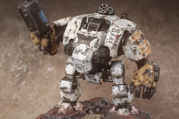 JoyToy WH40K Imperial Fists Redemptor Dreadnought Lagos